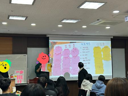 동계방학에 진행한 또래상담 양성교육(기초과정) 사진입니다.  참여해주셔서 감사합니다 :-)